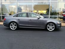 New car smell! Pick up day of the 2013 S4