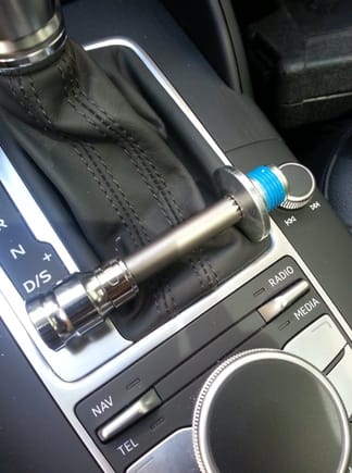Use a 12MM star bolt to remove the steering wheel nut