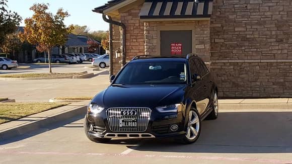 Only 7 letter allroad license plate in TX