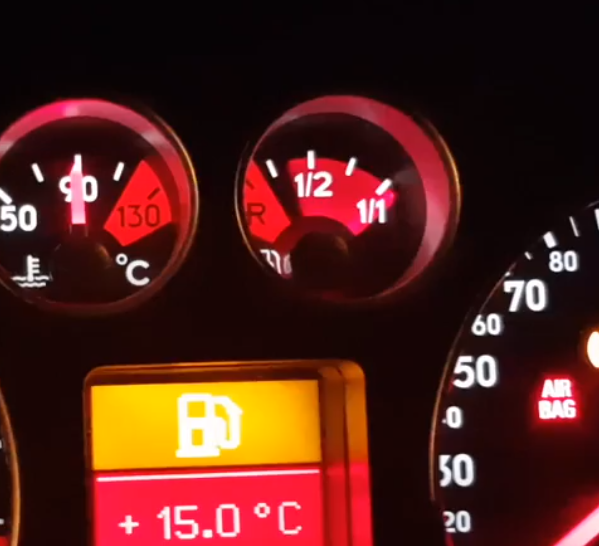 Why does the fuel gauge jumps back and forth? AudiWorld Forums