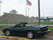 All American - Cars, Football. the Flag