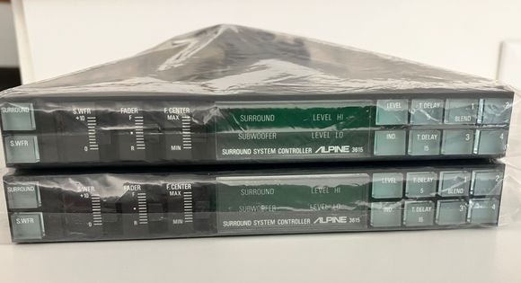 Alpine 3615 surround sound subwoofer system controller 