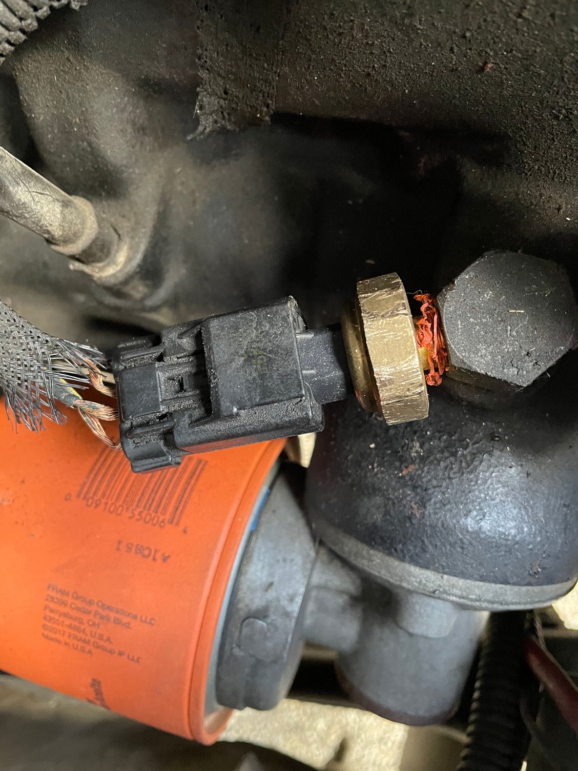 (PICS) 2001 Jeep Cherokee CHECK GAUGES Oil Pressure Sensor Jeep