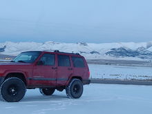 One of the last photos of her lifted.  Hopefully returning to stock this weekend. Schell Creek Range and Steptoe Valley in the background.