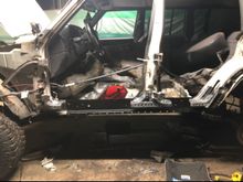 Inner rockers installed