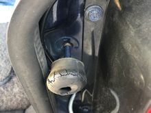 Hatch bumper pads are shot causing the hatch to rattle.  Unscrewed them out a couple turns until the new ones arrive.