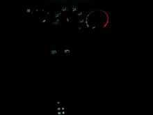 Switch on the top part lights up