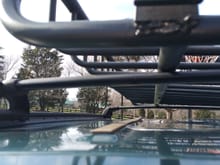 Bought two new, thicker cross bars to support the roof rack