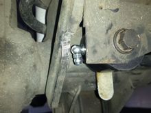 Had to grind a little off the swaybar bracket for clearance.