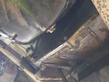 Jeep had highway issues, i had to stay in OD 3250rpms the whole time to be at just 65mph. Used up half a tank. The temp gauge never went past 215, but i saw smoke and pulled over to see oil pissing out the rear main and my overflow tank boiling coolant. Let it sit to cool off and was fine. Didn't act like this on the way back either, steady 2250 rpms at 65 all the way, barely used a quarter tank.