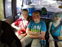 The kiddos all ready for our 3rd and final run
