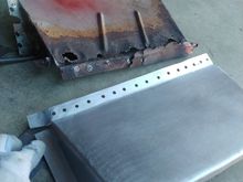Fabricated a new inner panel. Wish you could buy these. 