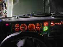 Engine and trans oil temp gauges
