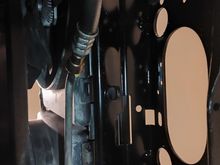 Shot the inside and outside of the unibody front end...