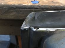 Then clean it up like this.