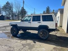 A quick fender flare test fit 