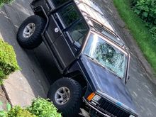 Here’s some better pics of the finished project. I painted the roof white to help keep the heat out.