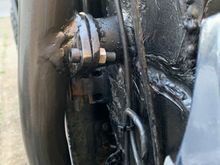 The factory fender mounts near the doors require you to unbolt the fender then pull it outboard to clear the brackets. I moved the nutclips from the brackets to the fenders. Then I bent the original brackets rearward a bit. 