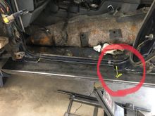 Finished capping the 2x6 tube. Placed it up against the Jeep and made an index mark.