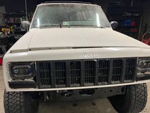 Header panel on, lights in 