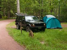 Camping at Hickory Run