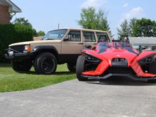 Xj and slingshot(my bosses)