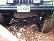 Look at that insane suspension travel!