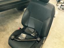 Control arms, seats, mirrors and a bolt I missed on the track bar