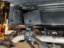 Cutting the stock shackle boxes out was pretty easy. It probably would’ve been a nightmare if my quarter panels weren’t cut and folded. 