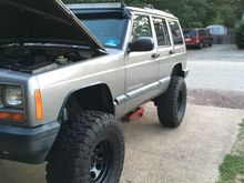 Fenders trimmed