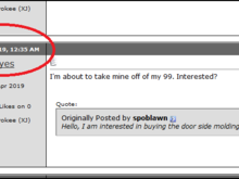 Here is where to find the date of a post.