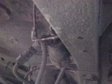 The back brakes are not hooked up...