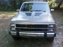 also spent some time painting the grille masking the run/turn lights was tedious but now they don't stick out in the grille like a sore thumb