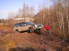 shakedown run of bigmj's "new" suspension  4.5 RE