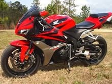 One of my other toys.  2007 CBR600RR