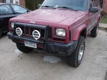 used some VHT Nightshades on the front markers and blinkers to darken them up.