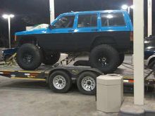 bringing the new toy home!!!