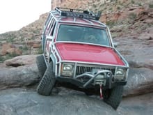 Moab Rim Trail, Devil's Crack