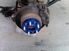 Spidertrax 1.5" wheel spacers