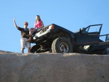 jeremy and brittney at santee boulders