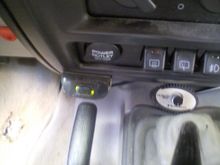 over head light switch and bass knob for the amp