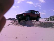 Hangin on a dune