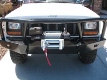 Front Warn Bumper and Winch