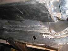 Don't forget to weld the underside seams also.