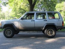 3" coils, 2" lift blocks, and 235/75r15