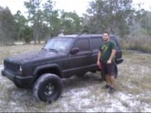 After some trail riding and mudding