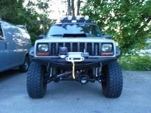 New bumper and winch