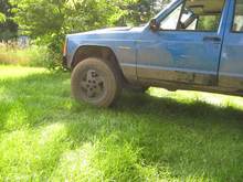 trimmed fender