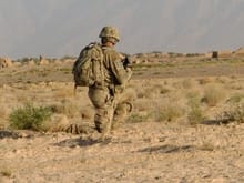 on patrol in afghanistan