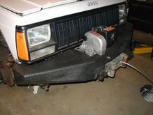 front bumper winch